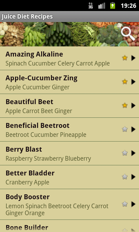 Juice Diet Recipes