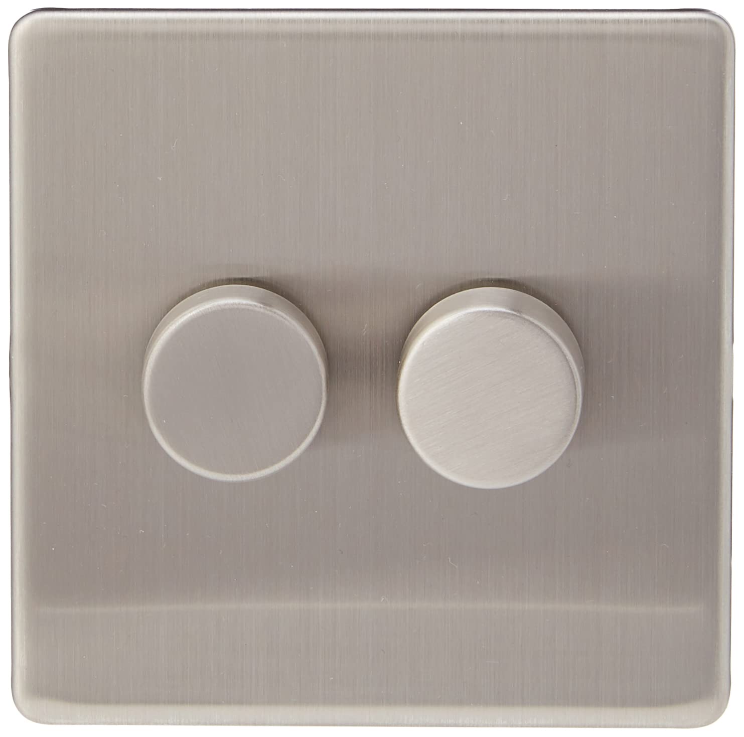 AET SL2GDIM4 2 Gang 400 W Screwless Dimmer