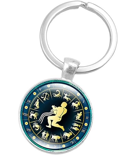 Cancer Zodiac Constellation Wood Keychain Made In The USA / Birthday - Foto 5