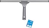 Elliott Multi Purpose Window Squeegee 40cm Aluminum Frame Grey Handle view 1