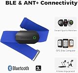 CooSpo Heart Rate Monitor Chest Strap Bluetooth ANT+ for Running Cycling IP67 view 2