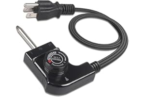 ksngTixe Universal Replacement Adjustable Thermostat Probe Cord - Compatible with Masterbuilt Electric Skillet, Electric Grid