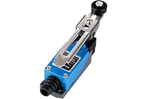Limit Switch, Adjustable Roller Lever Arm Momentary Silver Alloy Contact IP65 Waterproof Limit Switch for Mechanical