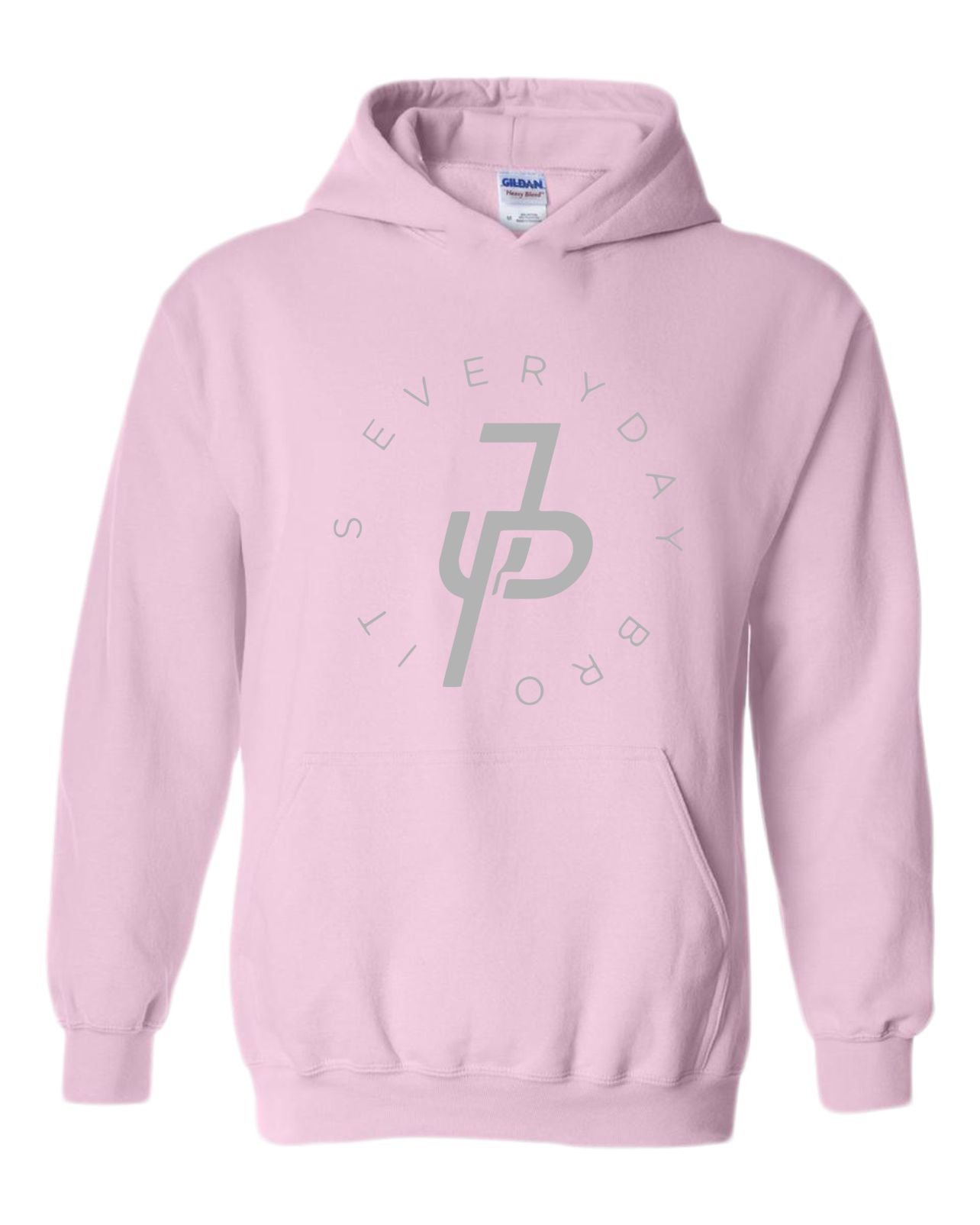 Jake Paul Its Everyday Bro Hoodie (Silver Ink)