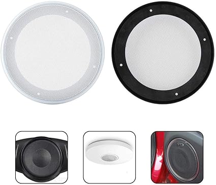 Amazon Com 2pcs Speaker Grille Audio Speaker Cover For Home