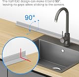Mooshy Bath Sealant Strip 6.4m Gray Self Adhesive Waterproof Caulk Tape Kitchen view 4