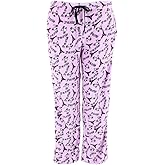 CTM Women's Paris Poodle Pajama Pants