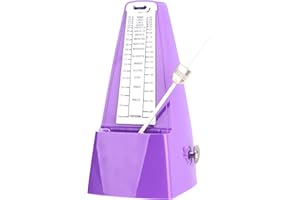 LMS Mechanical Metronome Universal Metronome for Piano Guitar Violin Drums Ukulele Track Beat and Tempo Loud Sound High Preci