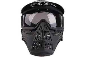 Senmortar Airsoft Mask Full Face Tactical Masks Protection Gear for Halloween CS Game Costume Accessories Motocross Cosplay