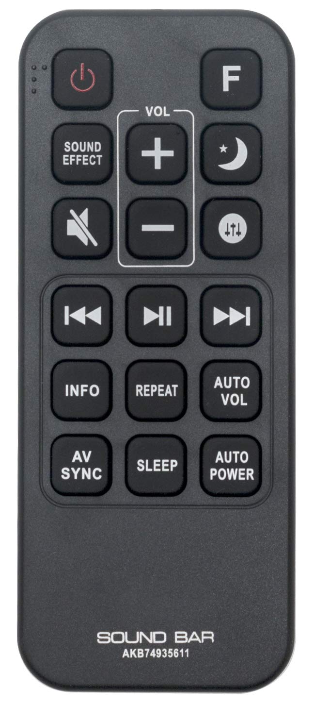 ALLIMITY AKB74935611 Remote Control Replaced for LG Soundbar SJ6 SJ8 SJ9