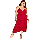 City Chic Plus Size Dress, Drapey Love Dress