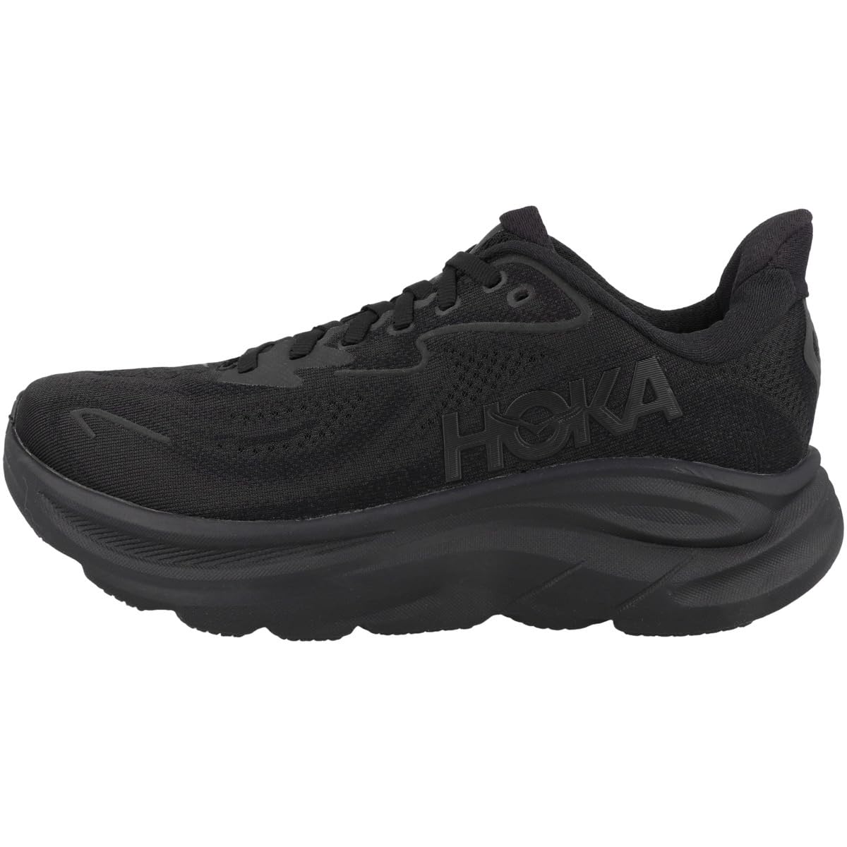 Hoka Women's Clifton 10 Black/Black 5 Medium Image