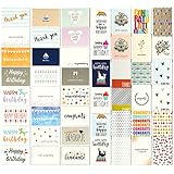 48 All Occasion Greeting Cards - Assorted Happy Birthday, Thank You, Wedding, Blank Designs, Envelopes Included - 4 x 6 Inches