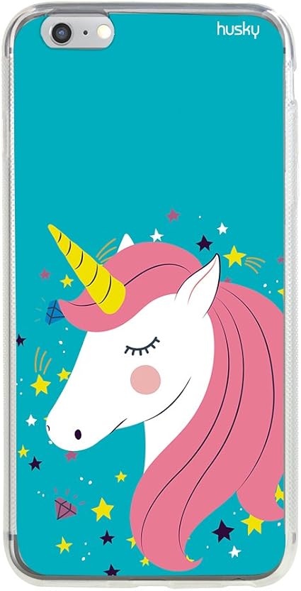 Capa Personalizada Unicornio Fundo Husky Para Iphone 6 Plus 6s Plus Capa Protetora Para Celular Multicor Amazon Com Br