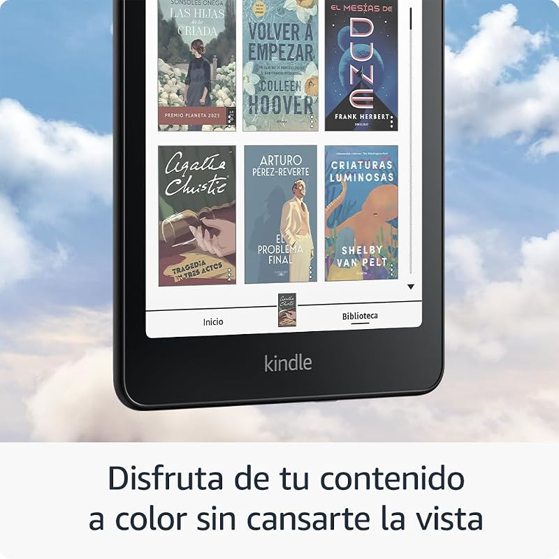 Descubra o Amazon Kindle Colorsoft Signature Edition (32GB) | Com ecrã a cores, luz frontal autorregulada, carregamento sem fios e bateria de longa duração