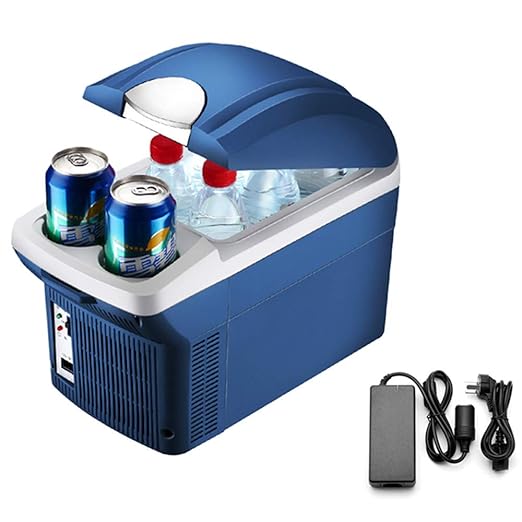 LXMBox Refrigerador pequeño para automóvil/Doble núcleo/Congelador ...