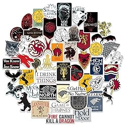 Game of Thrones Vinyl Large Deluxe Stickers Variety