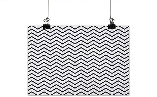 Martindecor Poster Geometrico Para Decoracion De Pared Diseno De