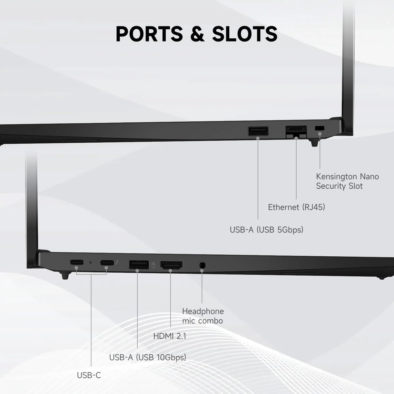 Laptop empresarial Lenovo ThinkPad E16, pantalla táctil antirreflejos FHD+ de 16", AMD Ryzen 5 7535U, 32 GB DDR5, 1 TB SSD, Wi-Fi 6E, huella digital, retroiluminación, cámara web, Windows 11 Pro, paquete con concentrador USB-C 7 en 1