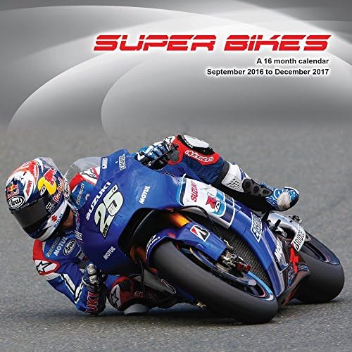 Super Bikes 2017 Wall Calendar