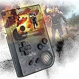 Handheld Game Console,Rongyuxuan 2" Christmas Gift Mini Retro Console with 548 Classic Games,USB Portable Video Game Player,Black