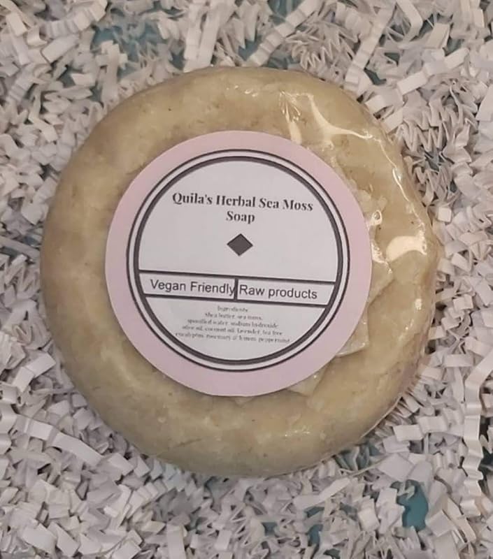 Sea Moss Soap inspired by Dr.Sebi Handmade