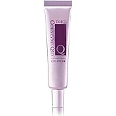 DHC CoQ10 Eye Cream, Antioxidant Treatment for Fine Line and Crow's Feet, Skin-Brightening Vitamin C, Fragrance and Colorant Free, 0.88 oz. Net wt.