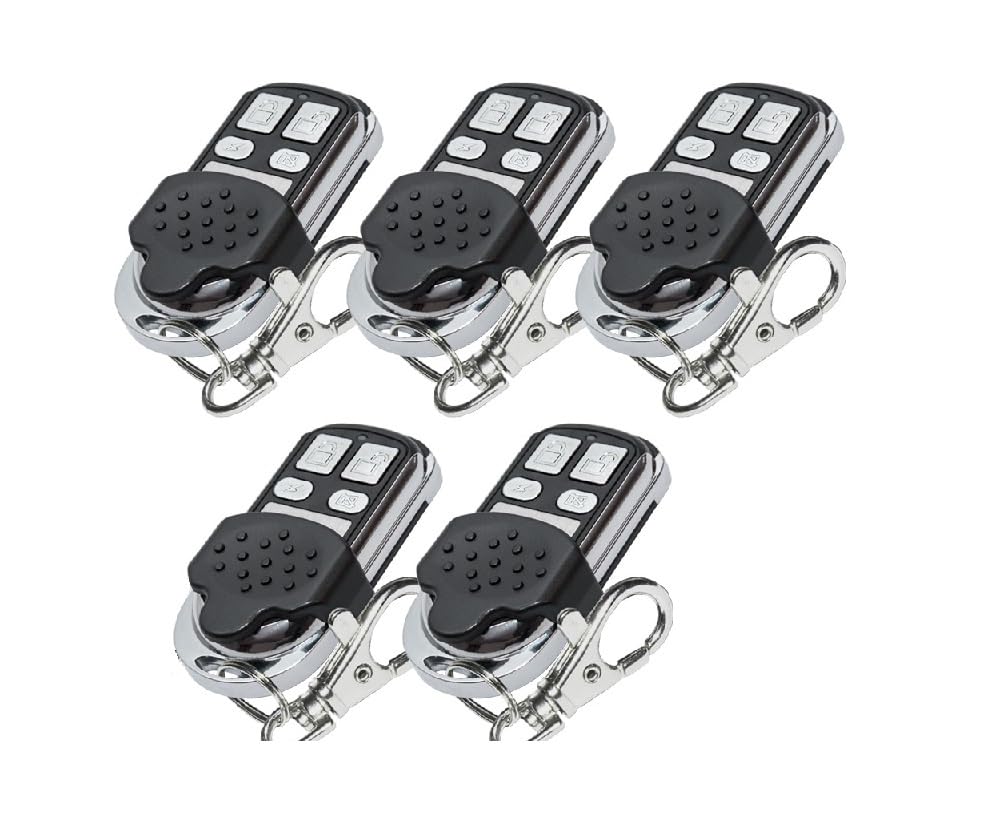 ALIRANTA 5 pieces! (Not compatible with BS BiSecur remote controls) Black