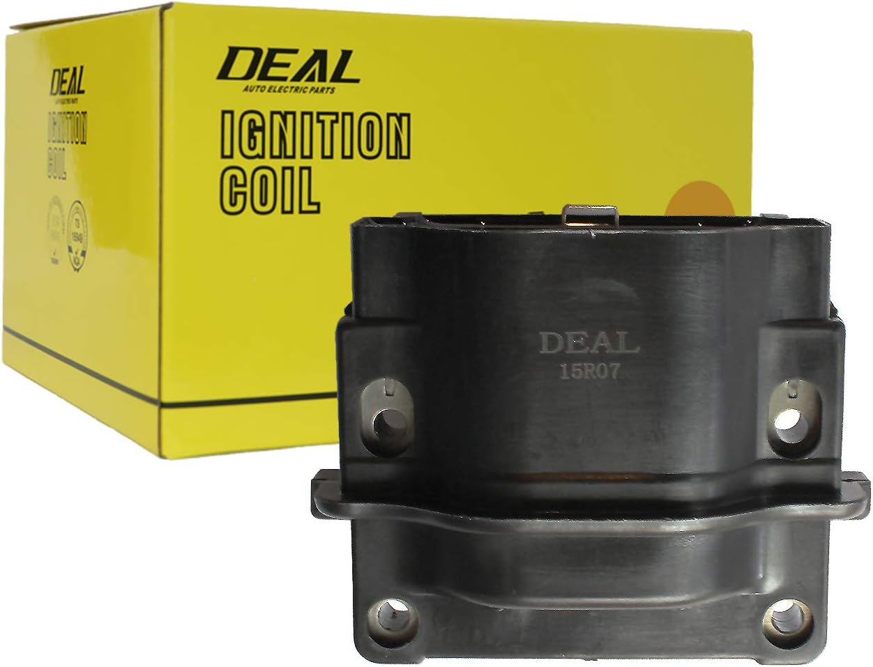 DEAL AUTO ELECTRIC PARTS Set of 1 New Ignition Coil Compatible With Prizm 4Runner Camry CelicaMR2 Paseo T100 RAV4 Tacoma Tercel 1.4L 1.6L 1.8L 2.0L 2.2L 2.7L Replacement For UF111 E580