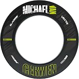 WINMAU Michael van Gerwen MvG Dartboard Surround Set with 2 Dart Sets view 3