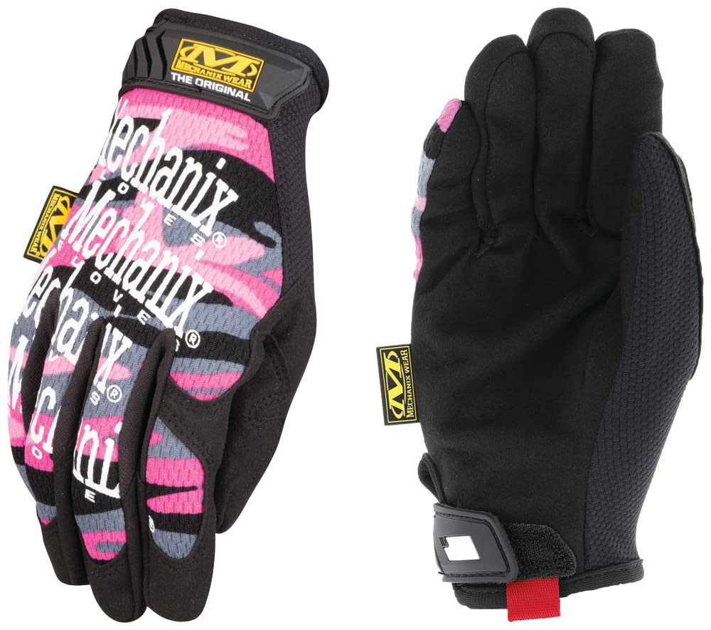 Mechanix Wear - Women's Original Pink Camo Gloves (Medium, Pink Camouflage)