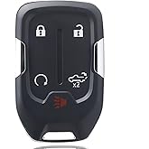 Key Fob Remote Replacement Compatible with 2019-2023 Chevy Silverado GMC Sierra 1500 2500 3500 Proximity Smart Keyless Entry Remote Control(HYQ1EA HYQ1ES)