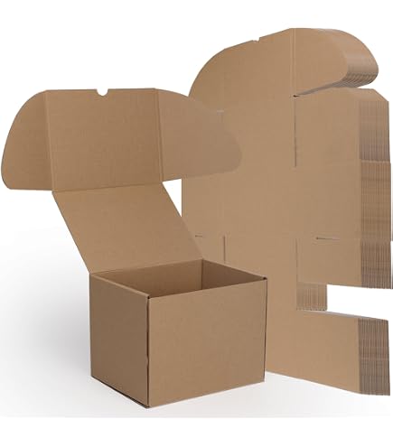 Aviditi Small Shipping Boxes 9x6x4 Inches – 100-Pack Heavy Duty Corrugated Cardboard, 200#/ECT-32, For Packing & Moving