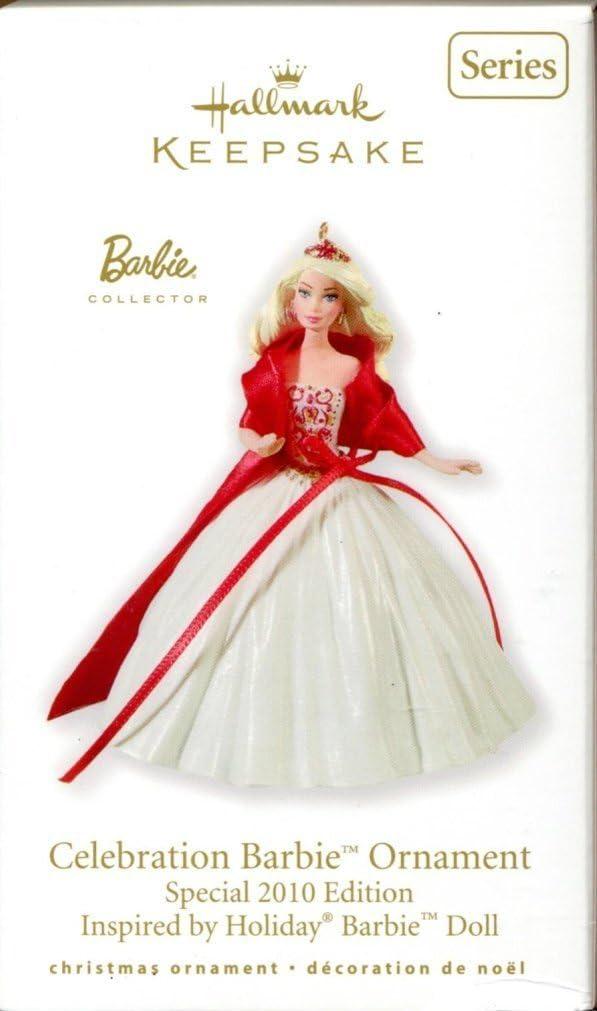 hallmark celebration barbie ornaments
