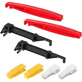 FSTURIOS 8PCS Car Fuse Puller Tool, 4 Size Mini Plastic Vehicle Fuse Puller Extraction Tool Set, Automotive Blade Glass Fuses Insertion Tool for Motorcycle Truck Fuses Replacement