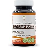 Secrets of the Tribe Cramp Bark 60 Capsules, Made with Vegetable Capsules and Cramp Bark (Viburnum Opulus) Dried Bark (60 Capsules)