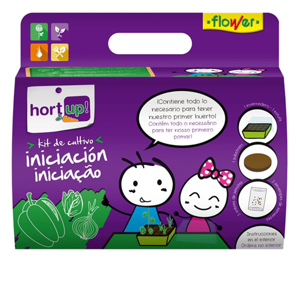 FLOWER 55097 – Beginner’s Growing Kit, 1 unit