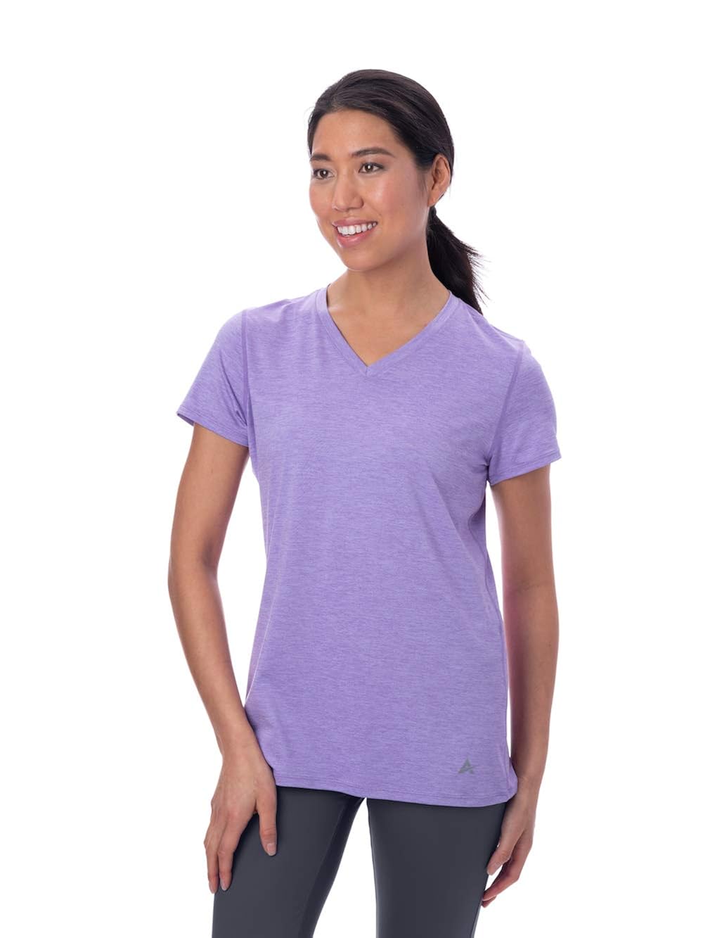 Arctic Cool Women's Instant Cooling Short Sleeve V-Neck Shirt