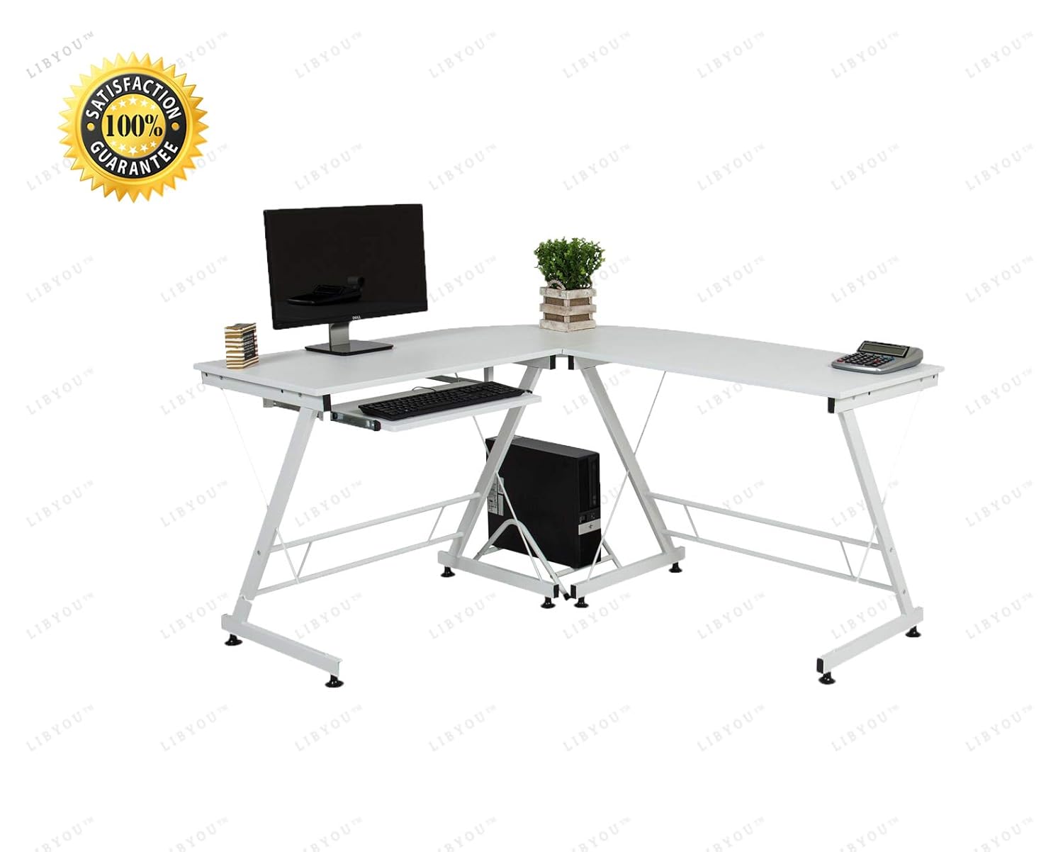 Amazon Com Libyou Corner Computer Desk Home Office Desk Office