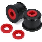 PQY Front Lower Control Arm Poly Bushings Wishbone Bushing Kit Compatible with BMW Mini Cooper S R50 / R52 / R53 00-06