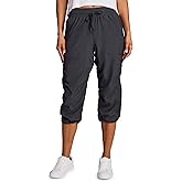 RBX Active Capri Pants for Women Joggers Stretch Lightweight Women’s Casual Pant Capri with Drawstring