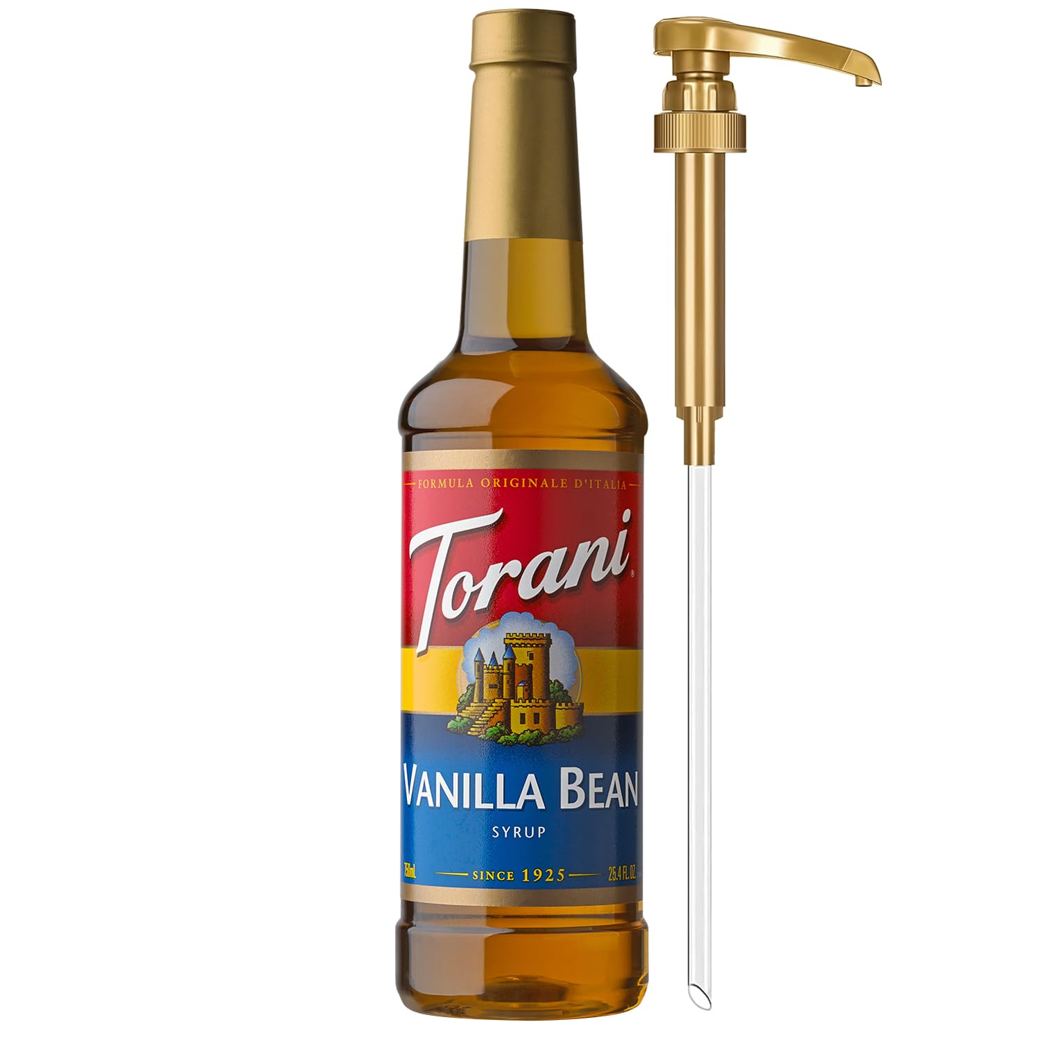 Torani Vanilla Bean Coffee Syrup for Drinks