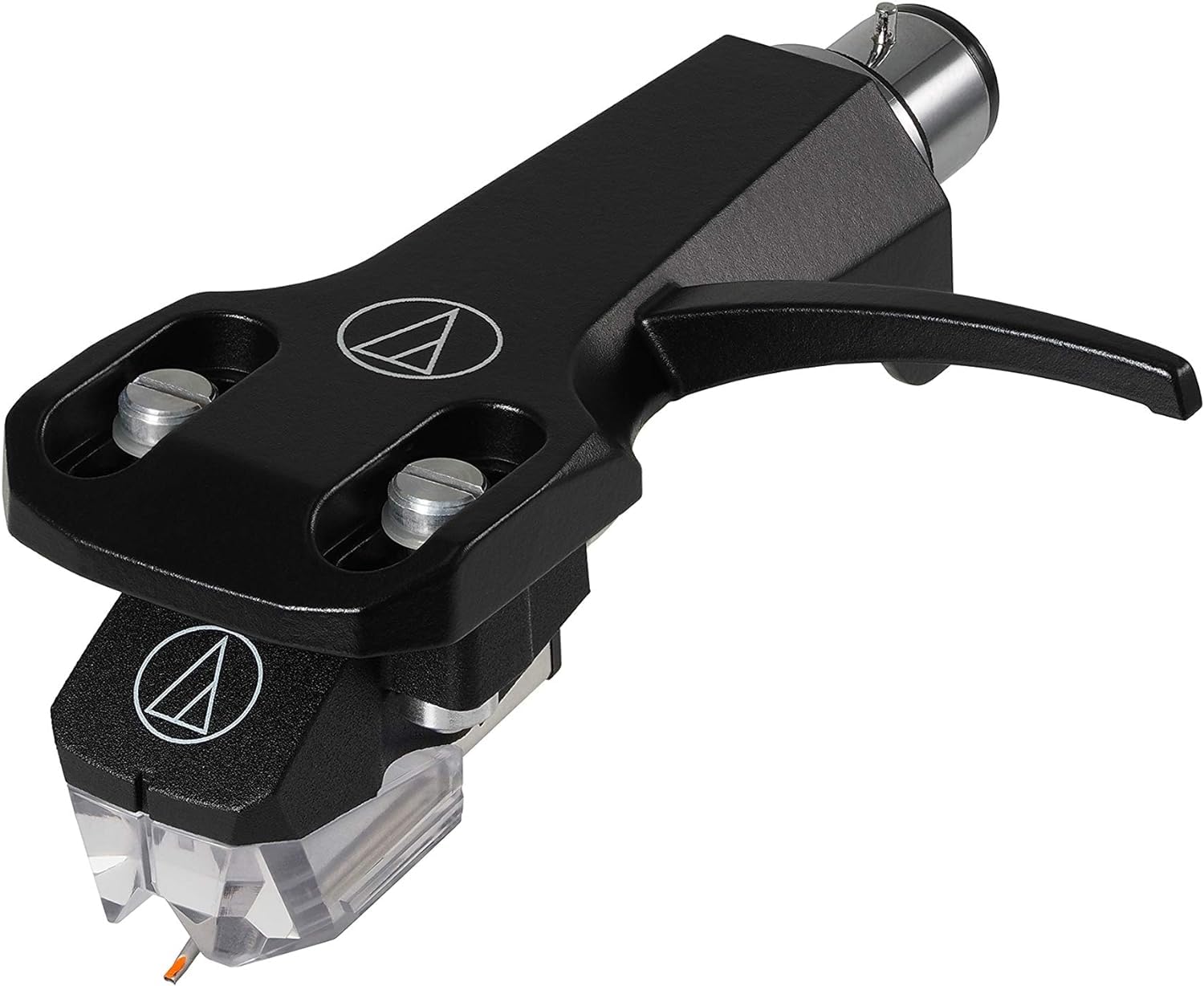 Audio-Technica AT-XP7/H Dual Moving Magnet Stereo DJ Cartridge with Headshell Black