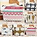 Polytree Printed Canvas Change Coin Purse Holder Zip Mini Wallet - 2