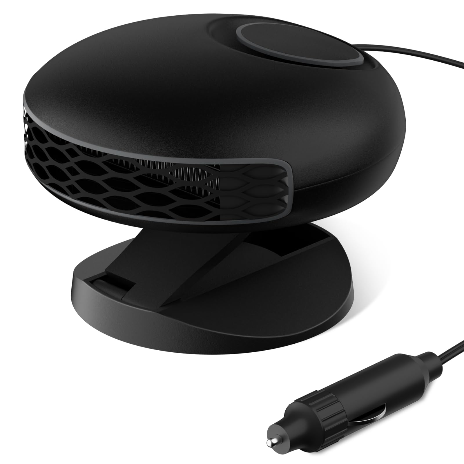 Photo 1 of Blytra Portable 12V Car Heater with Defrosting Function, 150W Fast Heating Fan for Vehicle Interior and Windshield, 360° Rotatable Design