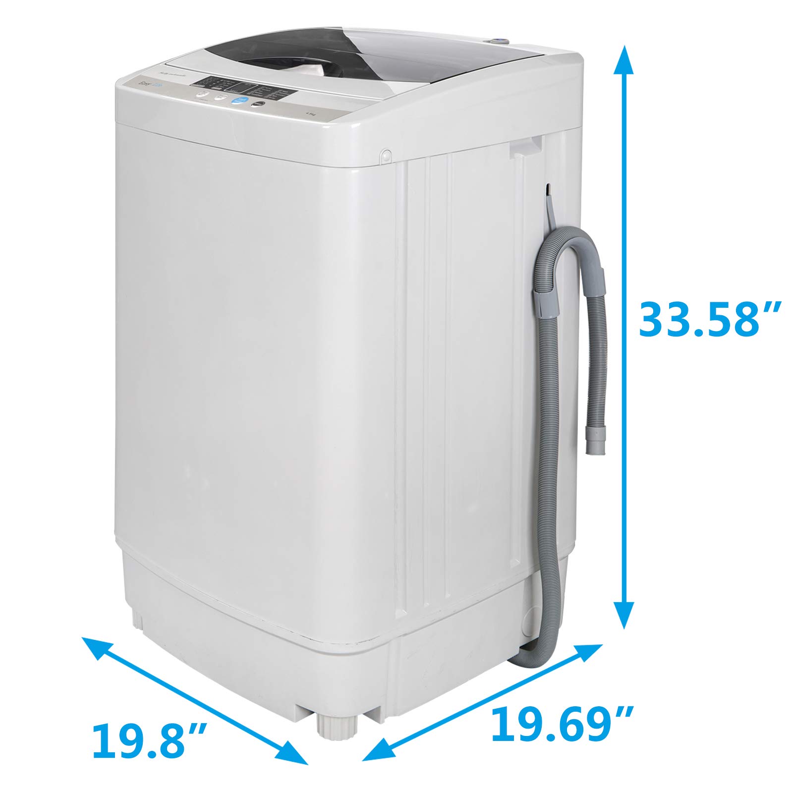 ZENY Powerful Motor Fullautomatic Mini Washing Machine Laundry Washer