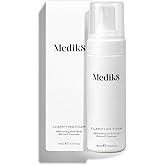 Medik8 Clarifying Foam - Lightweight Exfoliating AHA and BHA Face Cleanser - Salicylic Acid and Nicacinamide - Gentle Foaming Facial Cleanser - 5 oz
