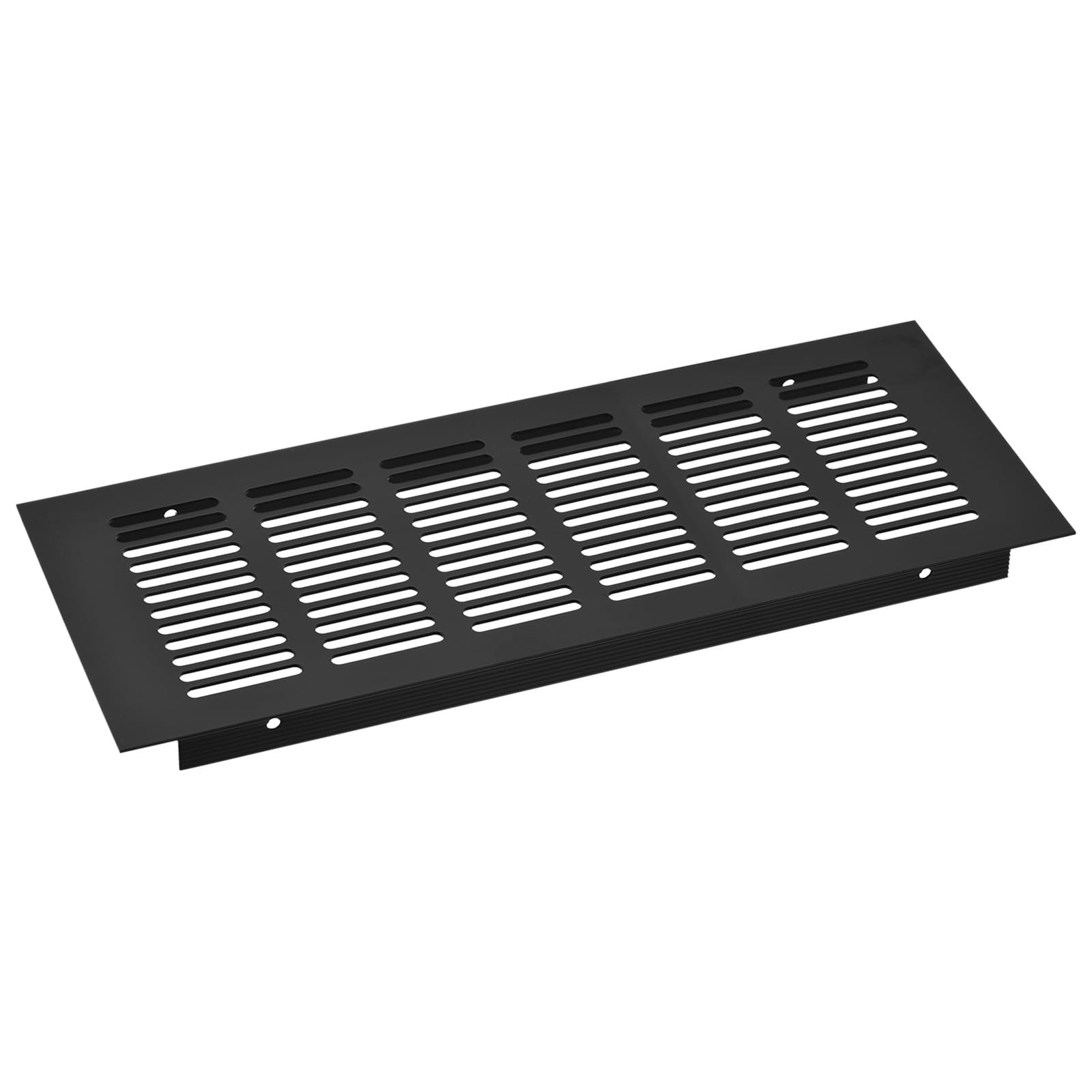 uxcell 1pcs Rectangle Ventilation Grille Aluminum Alloy Mesh Air Vent Cover Louvered Ventilation Cover for Cabinet Wardrobe Shoe Cabinet Closet, 250x100mm / 9.84"x3.94"