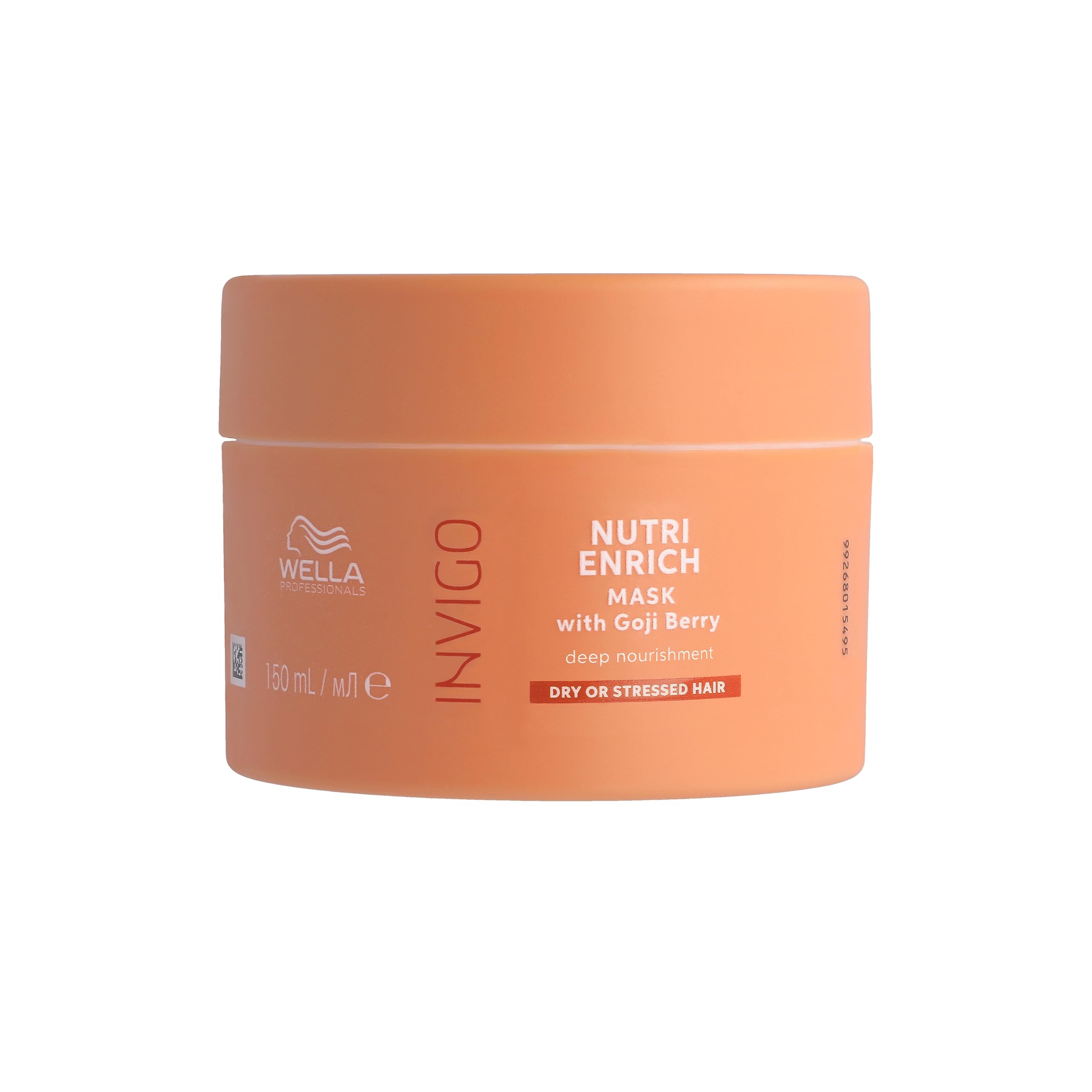 Wella Professionals Invigo Nutri Enrich Deep Nourishing Mask - Instant Deep Nourishment Anti-Frizz Hair Mask With Vitamin E & Oleic Acid - Restore Dry & Damaged Hair 150ml