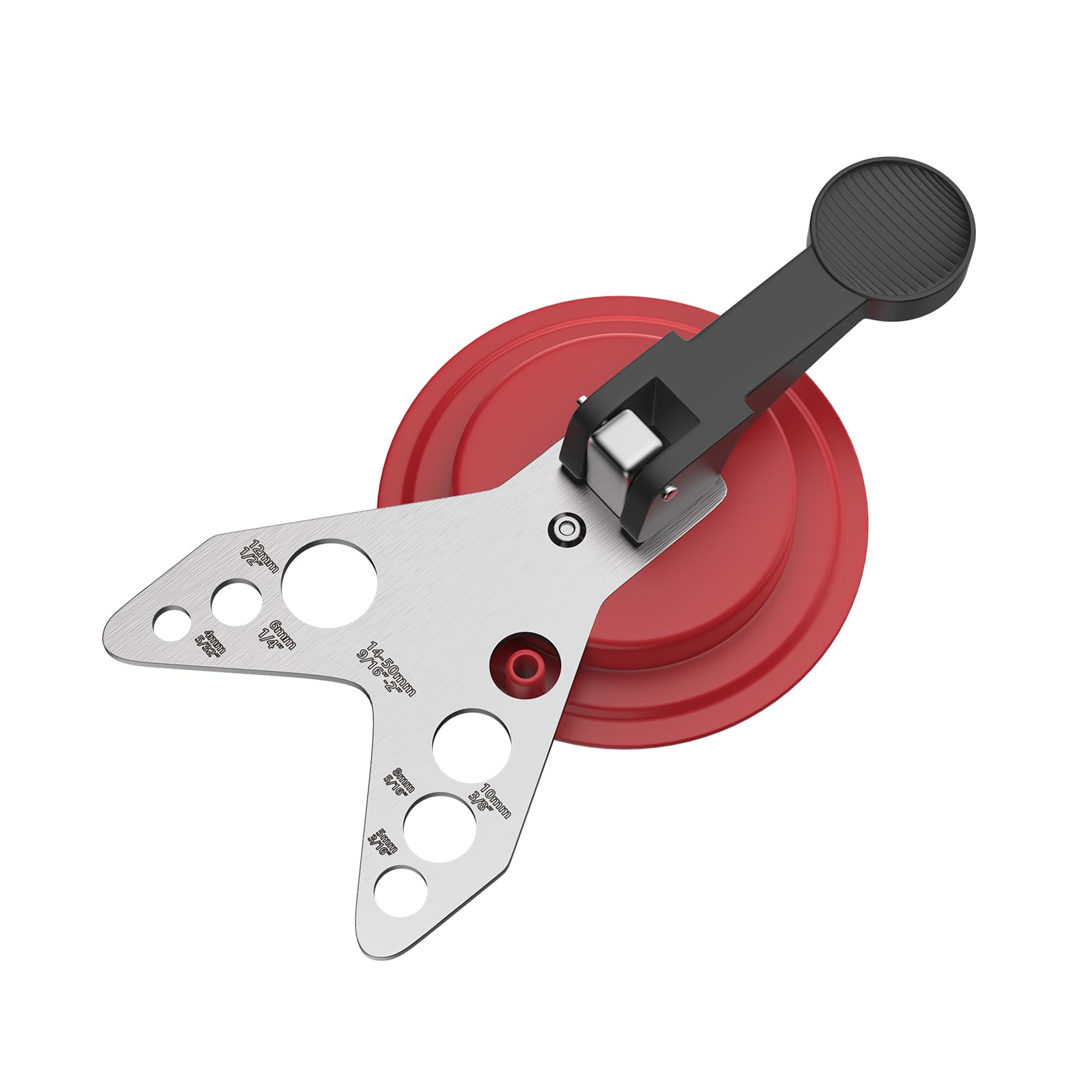 Snowtaros Drill Hole Saw Guide Jig Precision Tool for Clean and Easy Tile Hole Drilling